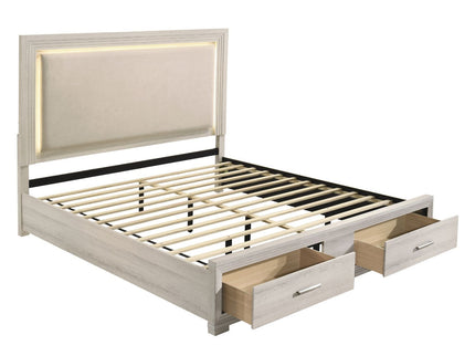 Colorado - Bed With Upholstered LED Headboard