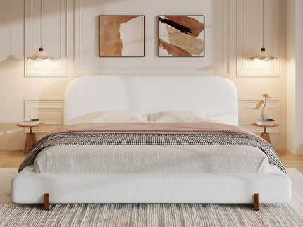 Elegant Upholstered Bed Frame