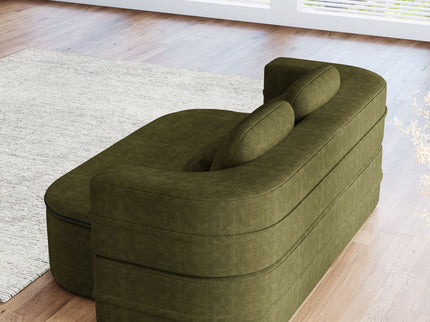 2 In 1 Foldable Sofa Bed With Multi Functional Blanket, Floor Lounge Sofa