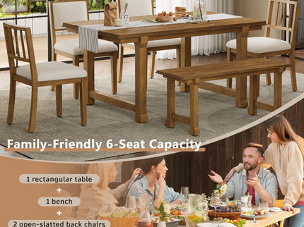 6 Piece Kitchen & Dining Room Furniture
