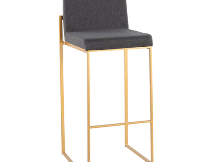 Fuji - Contemporary Design High Back Barstool