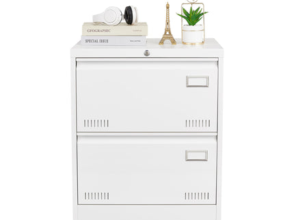Filing Cabinet Lateral File Cabinet 3 Drawer, Locking Metal File Cabinets Three Drawer, Office Filing Cabinet With Lock Drawers For Home Office
