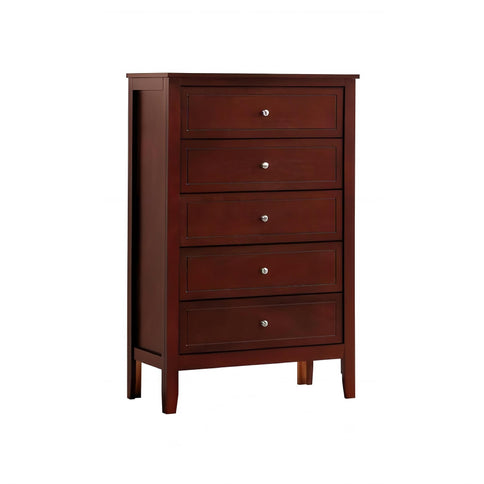 Daniel - Chest, 5 Drawer Storage Unit - Cherry