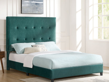 Tufted Upholstered Platform Bed