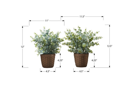 Artificial Eucalyptus Grass (Set of 2)