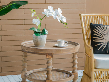 Round 3 Tiered Side Tabel, End Tabel For Lving Room Bedroom Entryway