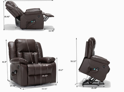 Electric Power Massage Recliner Chair