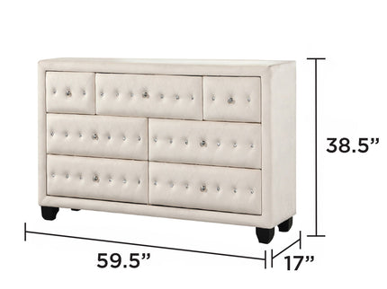 Sophia - 7 Drawer Dresser