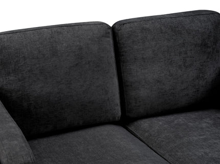 Chaise Lounge Sofa Bed With Dual Layer Armrests For Living Room