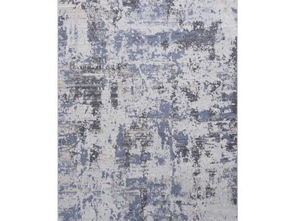 Payas - 6' X 9' Abstract Area Rug - Gray / Denim