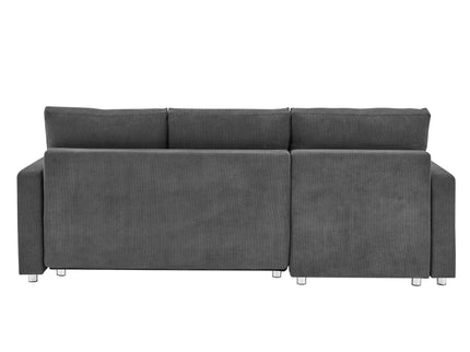 Convertible L Shaped Sleeper Sofa Bed With Reversible Chaise And Storage
