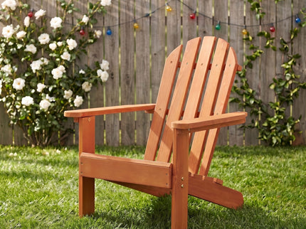 Kids Adirondack Chair For Indoor And Outdoor Use - Red