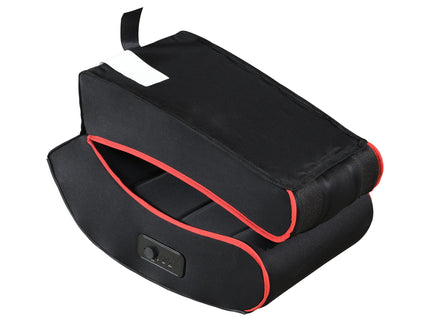 Foldable Gaming Chair With Onboard Speakers, Bluetooth Connection - Black / Red