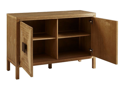 Accent Cabinet With Adjustable Shelves - Natural