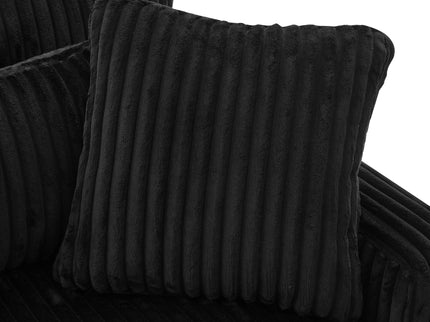 Modern Loveseat Sofa With 4 Pillows