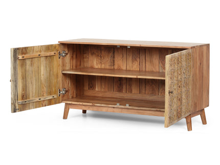 Boho - 2 Door Cabinet - Natural