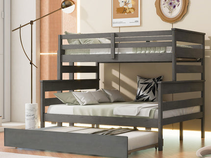 Detachable Design Bunk Bed With Ladder