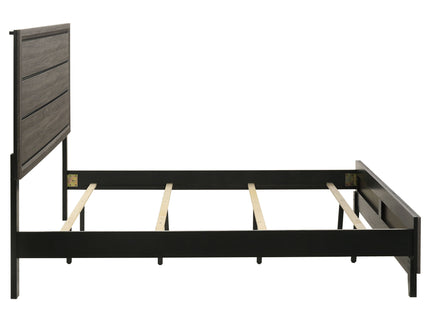 Carina - Eastern King Bed - Oak