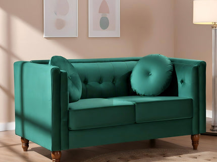 Chesterfield Loveseat 2 Seater Couch For Living Room