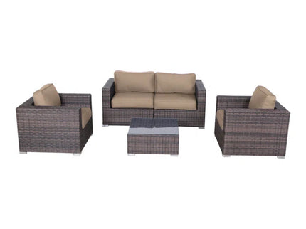 Stylish Entertainment Sectional Set, Outdoor Living