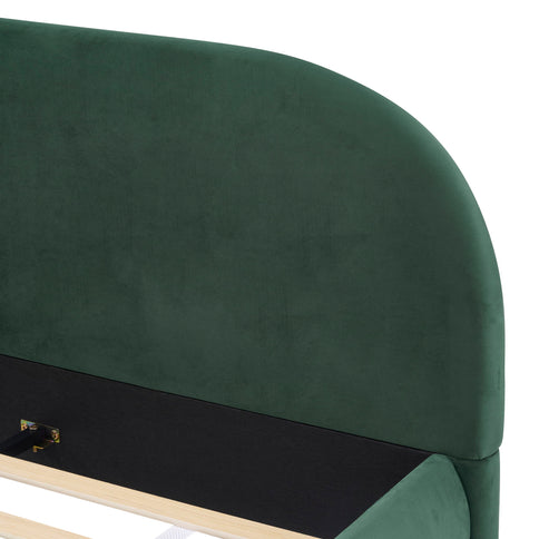 Simple Modern Bedroom Double Upholstered Bed