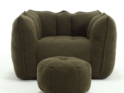Soft Bean Bag Chair With High Resilient Foam