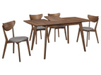 Dark Brown / 5 Pc. Table, 4 Chairs