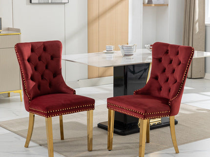 Nikki - Modern, High-End Tufted Dining Chair (Set of 2)