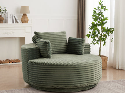 Swivel Chair With 360° Rotation For Living Room