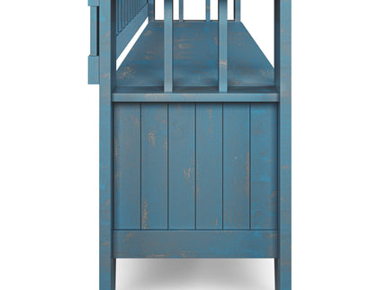 Acadian - Entryway Storage Bench, Handcrafted