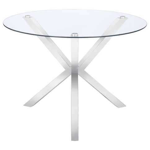 Isolde - Dining Table - Chrome