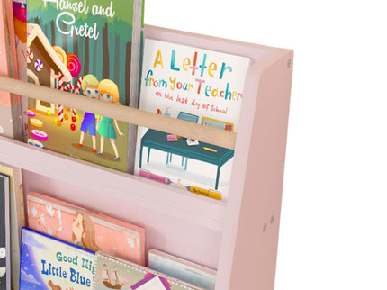 3 Tier Book Shelf, Compact Storage For Bedrooms