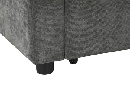 Modern L Shaped Sectional Sofa Bed With Hidden Storage Upholstery