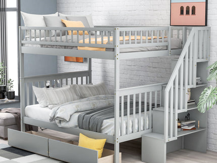 Bunk Bed With Staircase