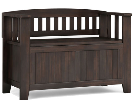 Acadian - Entryway Storage Bench, Handcrafted