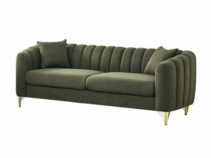 Tufted Oversized Sofa For Living Spaces