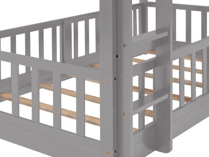 Functional Bunk Bed & Convertible Ladder And Slide
