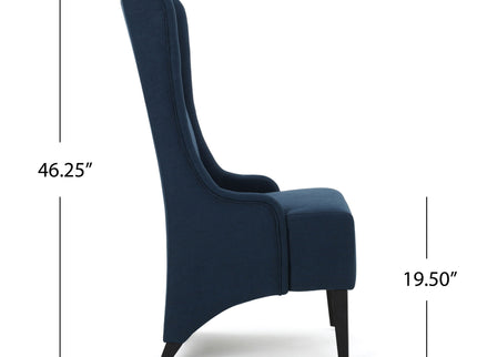 Alight - Upholstered Dining Chair With High Back And Birch Wood Legs (Set of 2)