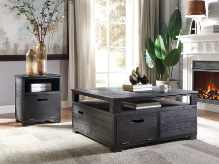 Kamilia - End Table - Black