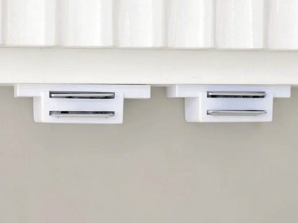 Fluted Kitchen Pantry Cabinet With 3 Keyboard Drawers & 6 Adjustable Door Shelves