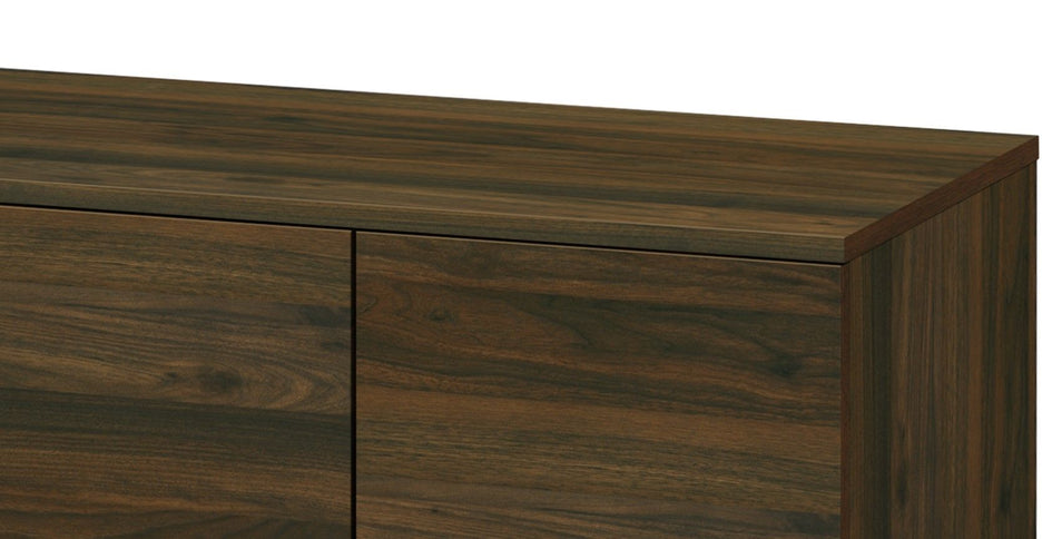Amidon - TV Stand, With 2 Storage Shelves And 1 Cabinet
