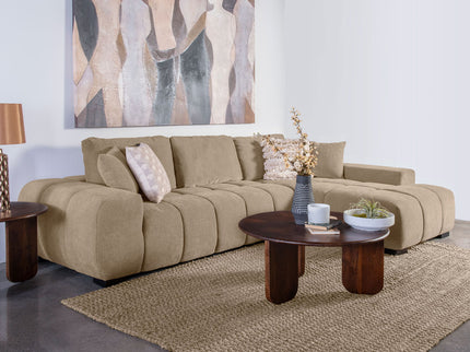 Plather - Sectional Chaise Sofa