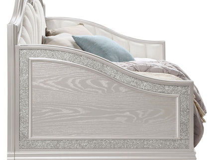 Aurelia - Twin Daybed With Trim Upholstery - Oak