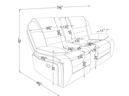 Lucius - Reclining Set