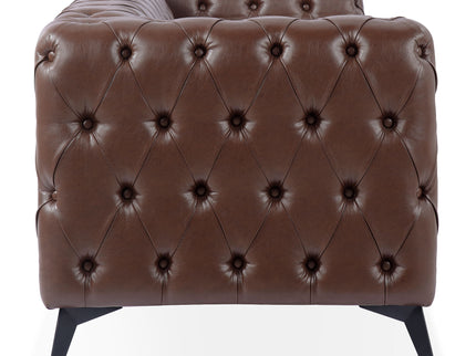 Square Arm Removable Cushion 3 Seater Sofa