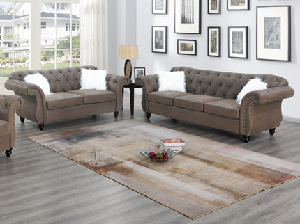 Loveseat With Pillows Living Room Furnitur