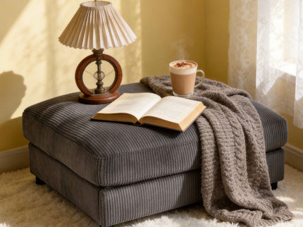 Upholstered Rectangle Ottoman