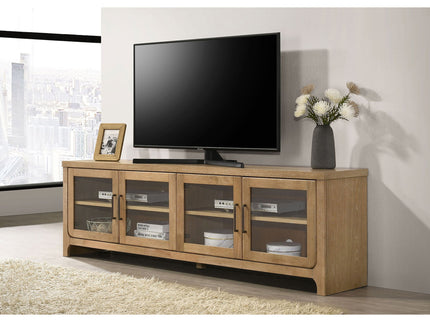 Trowbridge - 4 Door TV Stand - Oak