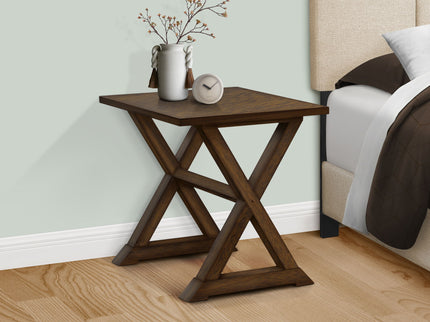 Compact Accent End Table, Square, Transitional
