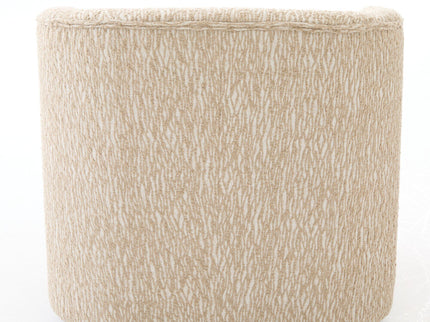Arm Lounge Chair With Removable Seat Cushion - Light Brown